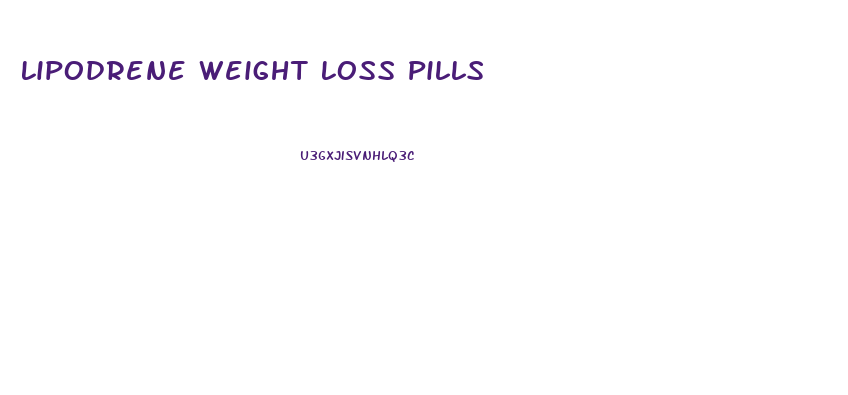 Lipodrene Weight Loss Pills