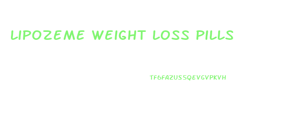 Lipozeme Weight Loss Pills