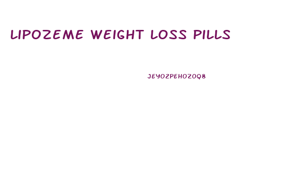 Lipozeme Weight Loss Pills