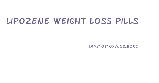 Lipozene Weight Loss Pills