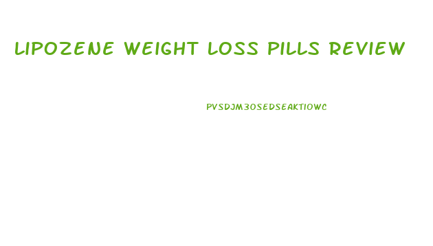 Lipozene Weight Loss Pills Review