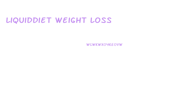 Liquiddiet Weight Loss