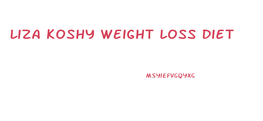 Liza Koshy Weight Loss Diet