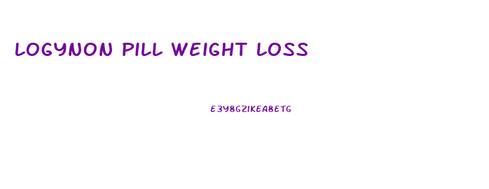 Logynon Pill Weight Loss