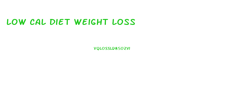 Low Cal Diet Weight Loss