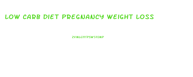 Low Carb Diet Pregnancy Weight Loss