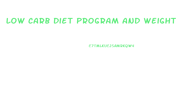 Low Carb Diet Program And Weight Loss Plan