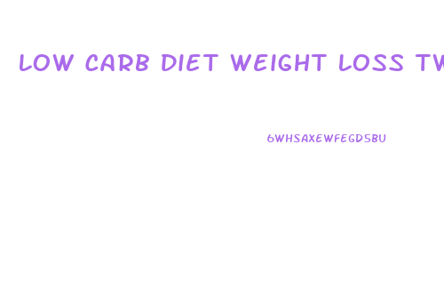 Low Carb Diet Weight Loss Two Weeks