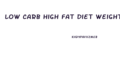 Low Carb High Fat Diet Weight Loss Stories