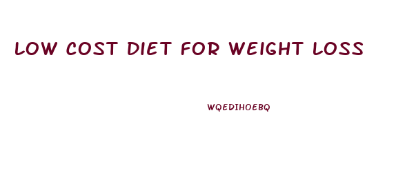 Low Cost Diet For Weight Loss