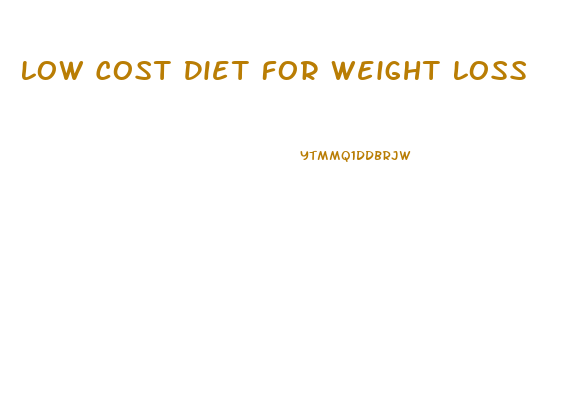 Low Cost Diet For Weight Loss
