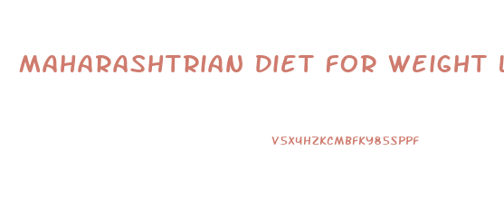 Maharashtrian Diet For Weight Loss