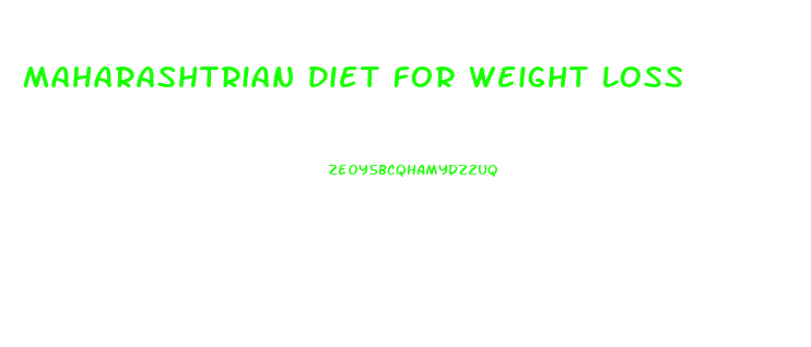 Maharashtrian Diet For Weight Loss