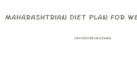 Maharashtrian Diet Plan For Weight Loss In Marathi