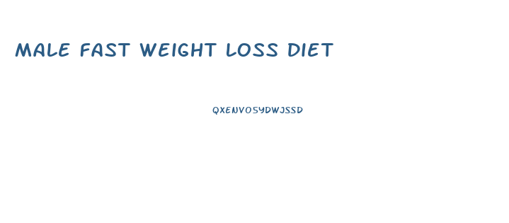 Male Fast Weight Loss Diet