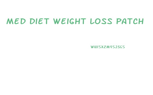 Med Diet Weight Loss Patch
