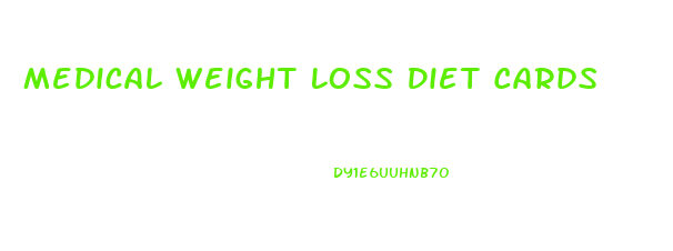 Medical Weight Loss Diet Cards