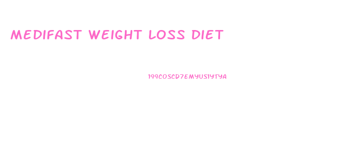 Medifast Weight Loss Diet