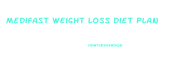 Medifast Weight Loss Diet Plan
