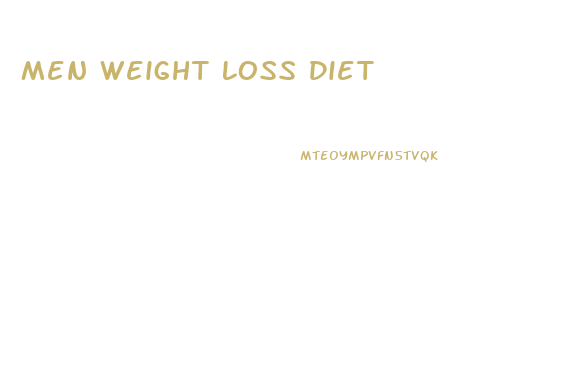 Men Weight Loss Diet