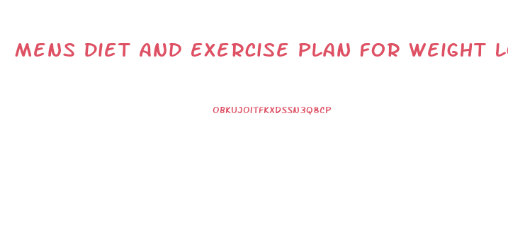 Mens Diet And Exercise Plan For Weight Loss