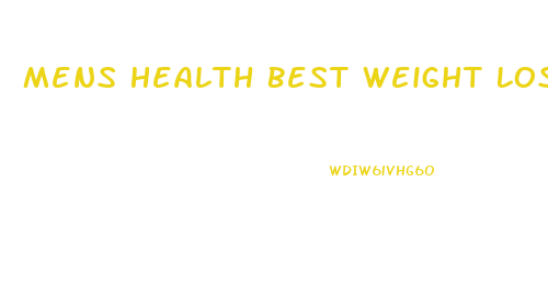 Mens Health Best Weight Loss Pills