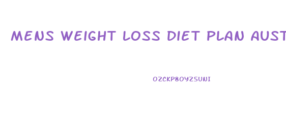 Mens Weight Loss Diet Plan Australia