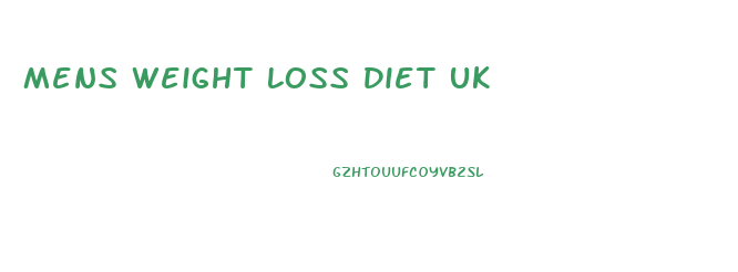 Mens Weight Loss Diet Uk