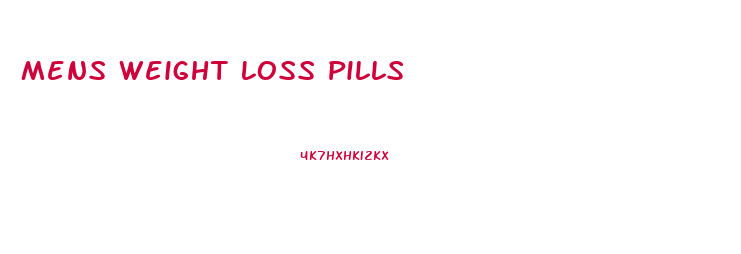 Mens Weight Loss Pills