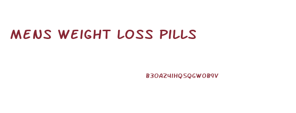 Mens Weight Loss Pills