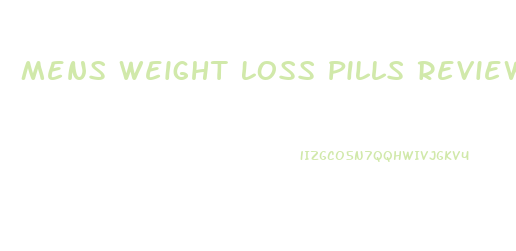 Mens Weight Loss Pills Reviews