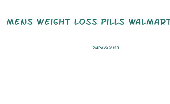 Mens Weight Loss Pills Walmart