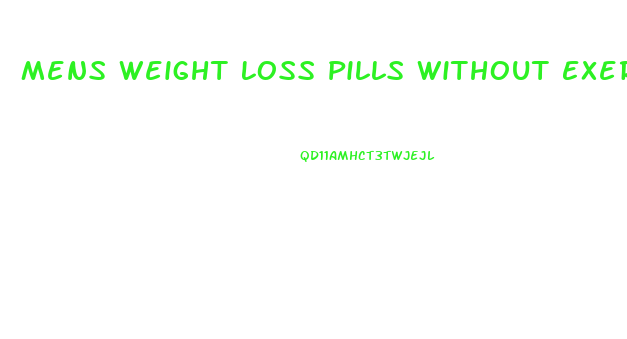Mens Weight Loss Pills Without Exercise