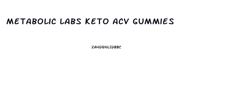 Metabolic Labs Keto Acv Gummies