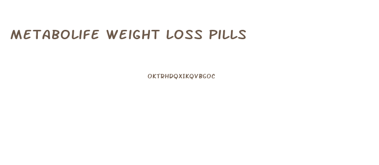 Metabolife Weight Loss Pills