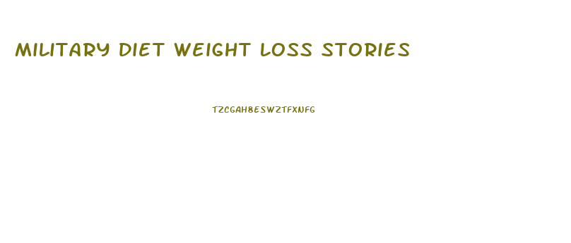 Military Diet Weight Loss Stories