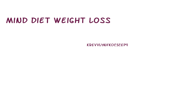 Mind Diet Weight Loss