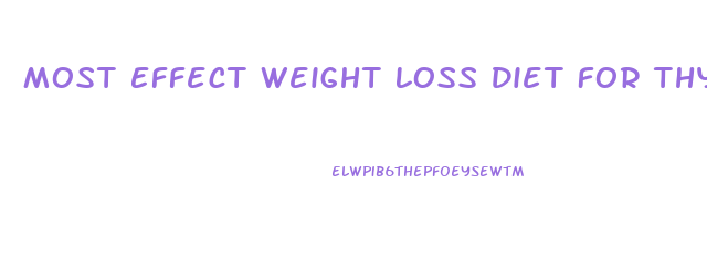Most Effect Weight Loss Diet For Thyroid Patients