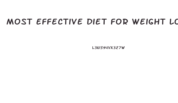 Most Effective Diet For Weight Loss For Female