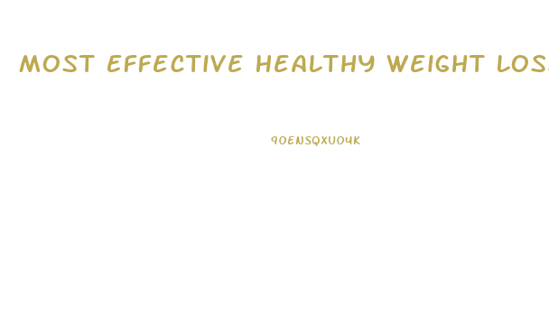 Most Effective Healthy Weight Loss Pills