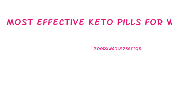 Most Effective Keto Pills For Weight Loss