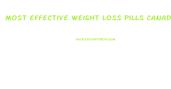 Most Effective Weight Loss Pills Canada