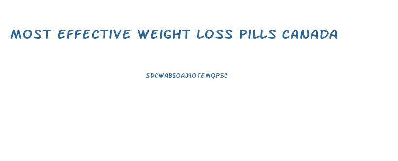 Most Effective Weight Loss Pills Canada