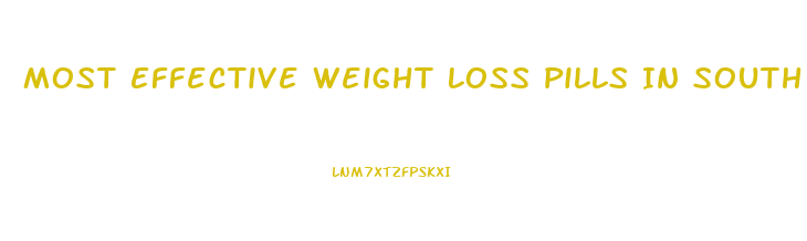 Most Effective Weight Loss Pills In South Africa