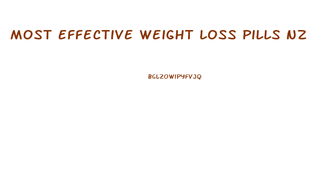 Most Effective Weight Loss Pills Nz