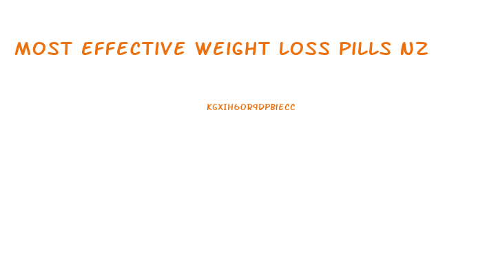 Most Effective Weight Loss Pills Nz