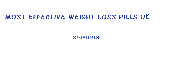 Most Effective Weight Loss Pills Uk