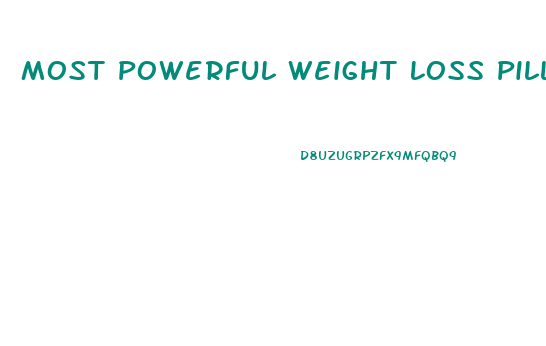 Most Powerful Weight Loss Pill Ever With Apatite Suppress