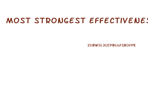 Most Strongest Effectiveness Weight Loss Pills