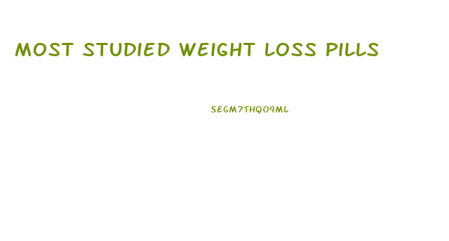 Most Studied Weight Loss Pills